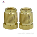 Knurled insert nut with m3 m5 m6 thread